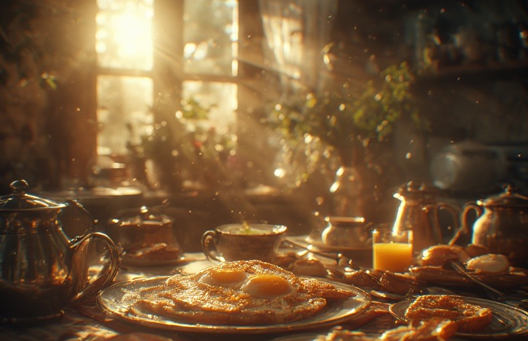 Light Over Breakfast